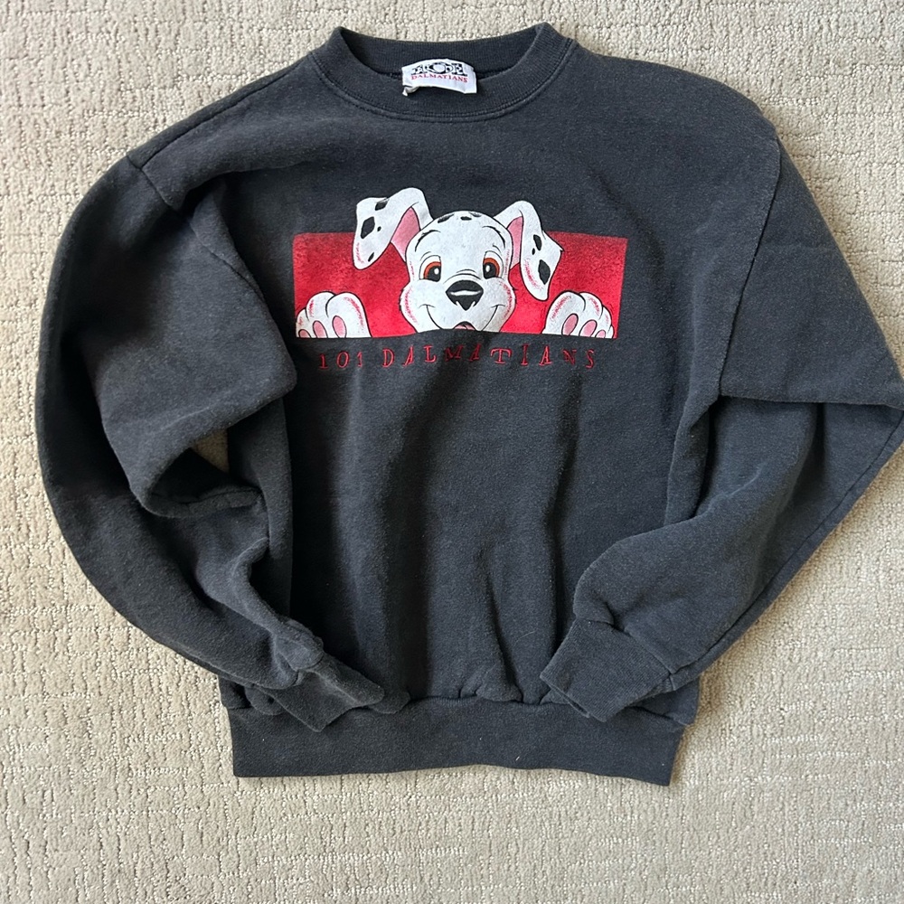 90s vintage 101 Dalmatians Disney crewneck sweatshirt kids large